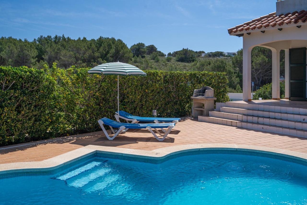 Villa Las Marinas - 4, Con Piscina Privada Y A 5 Minutos De La Playa Arenal d'en Castell Eksteriør billede